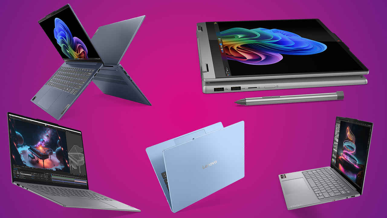 IFA 2024: Lenovo unveils Yoga Slim 7i Aura Edition, Yoga Pro, IdeaPad 5x and IdeaPad Slim laptops featuring Intel, AMD and Qualcomm processors