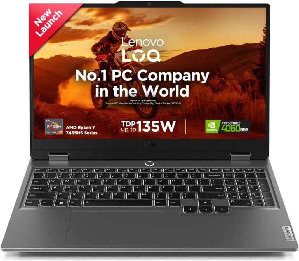 Lenovo LOQ AMD Ryzen 7 Octa Core 7435HS