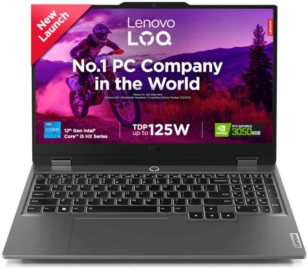 Lenovo LOQ Intel Core i5 12th Gen 12450HX