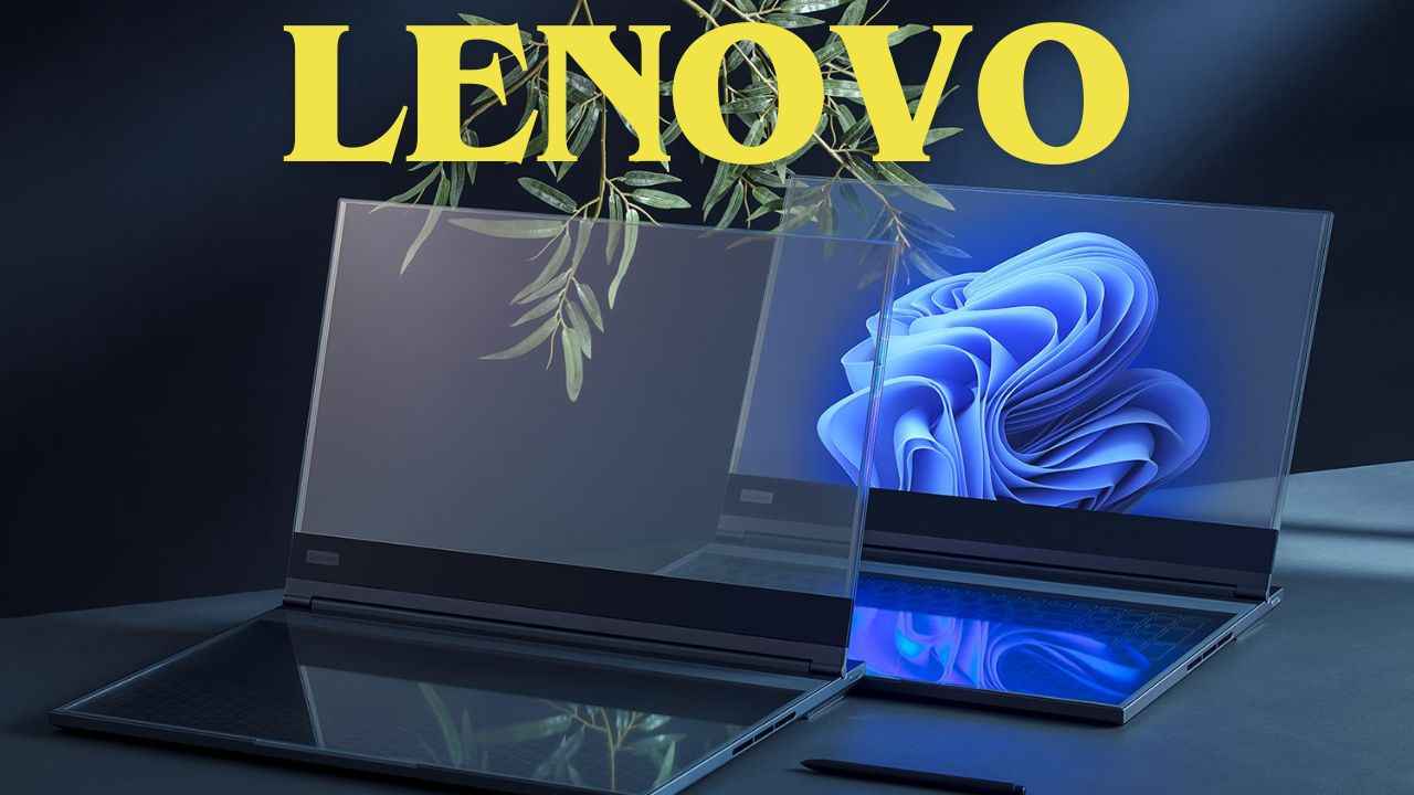 MWC 2024: Lenovo showcases concept laptop with transparent display