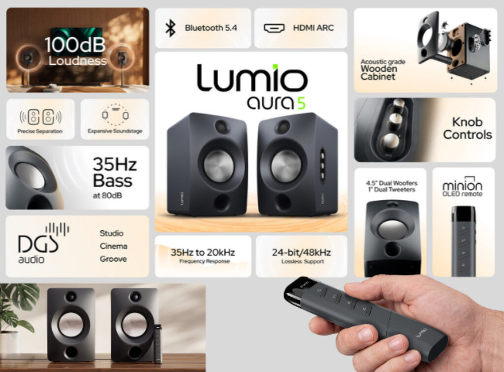 Lumio Aura 5 features