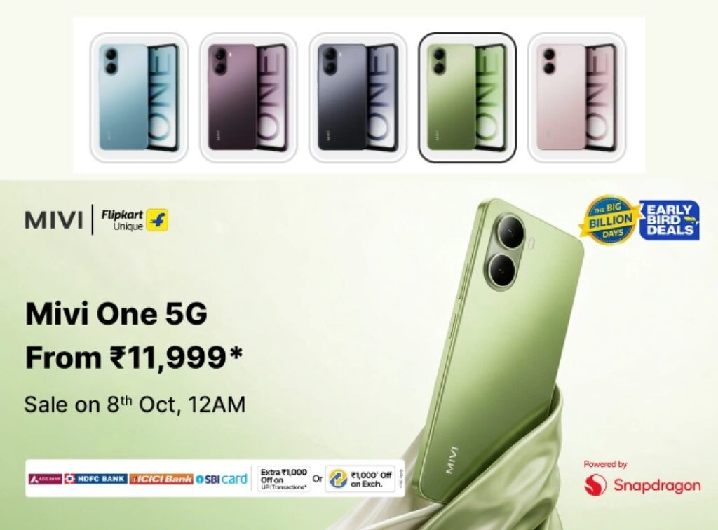 MIVI One 5G price and offers