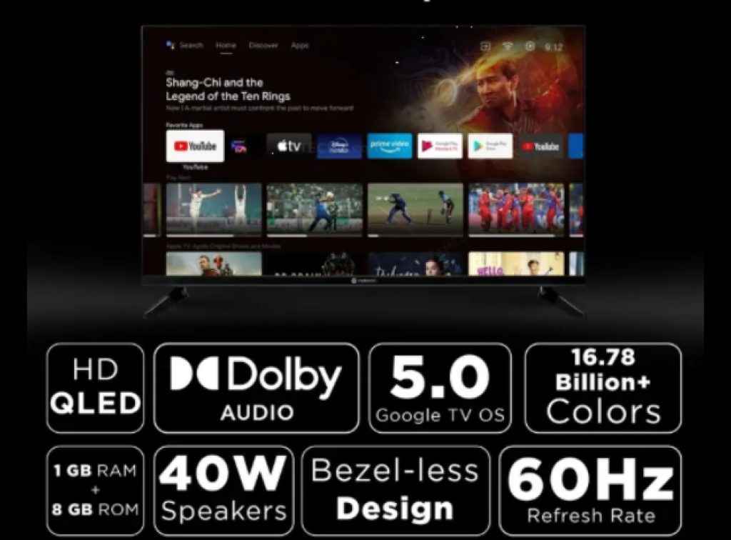 MOTOROLA (32) QLED Smart Tv