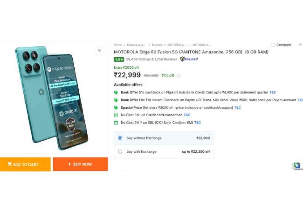 MOTOROLA Edge 60 Fusion 5G