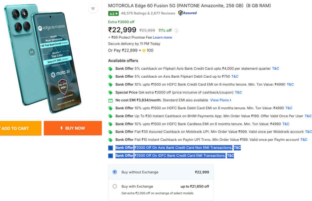 MOTOROLA Edge 60 Fusion 5G