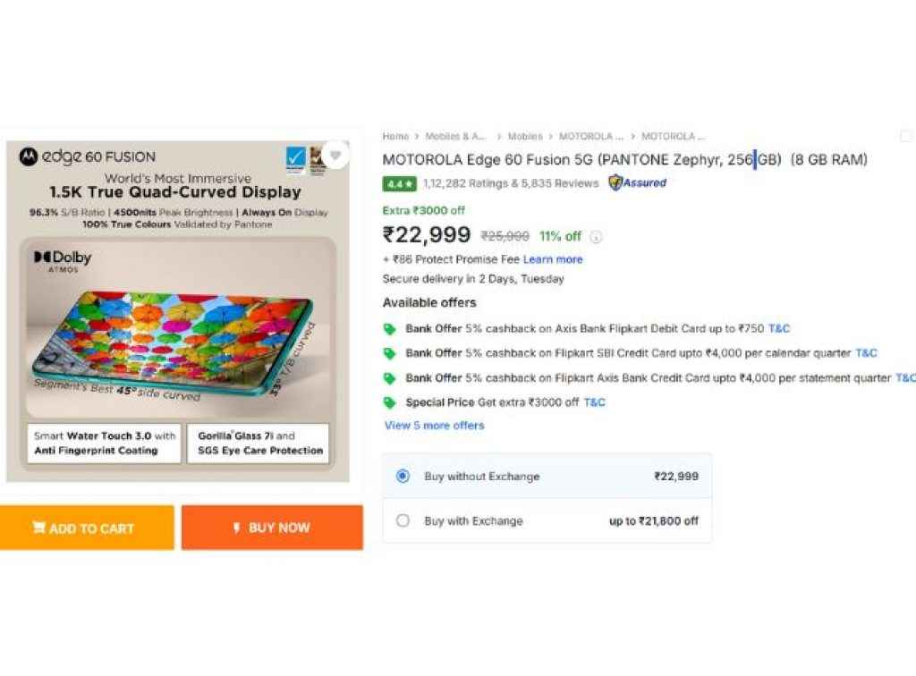 MOTOROLA Edge 60 Fusion 5G