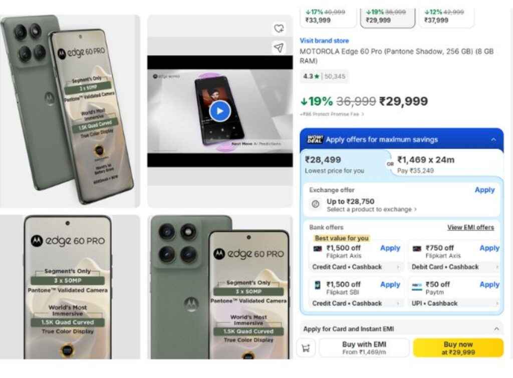 MOTOROLA Edge 60 Pro