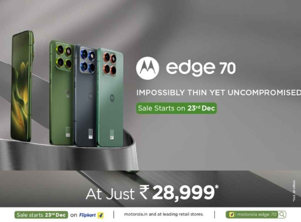 MOTOROLA Edge 70 First Sale
