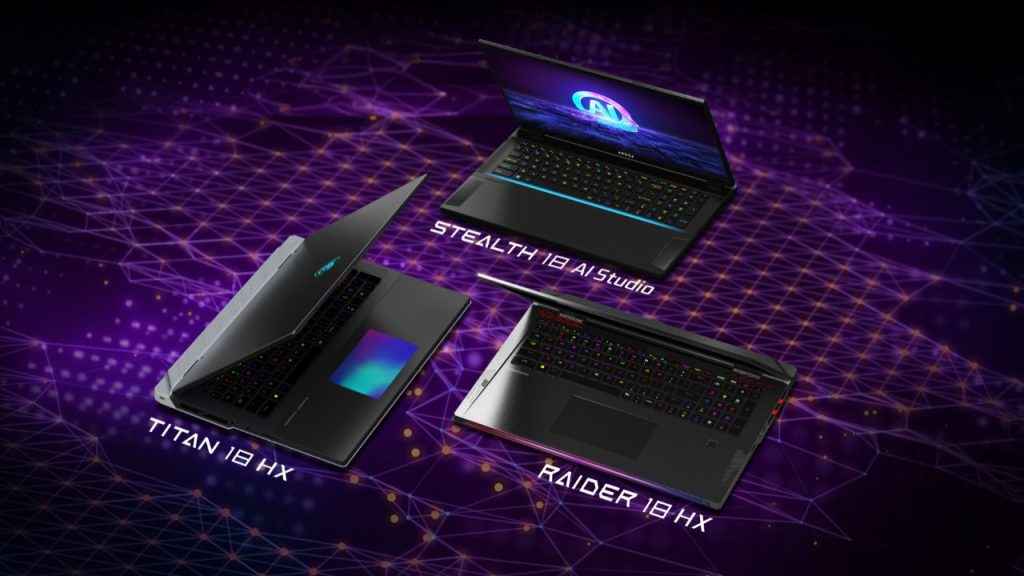 MSI launches Claw gaming handheld, new AI-powered laptops in India: All details here
