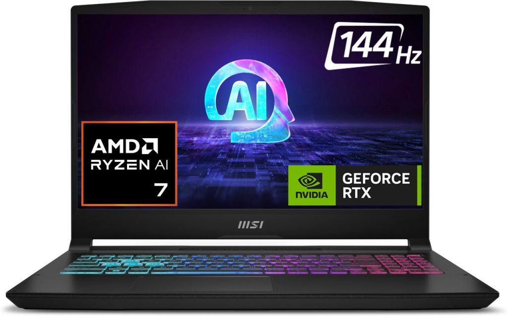 MSI Katana A15 AI AMD Ryzen 7 Octa Core 8845HS