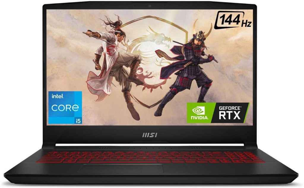 MSI Katana GF66 Intel Core i5 12th Gen 12450H