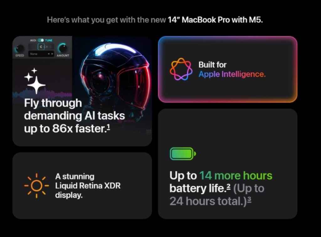 MacBook Pro Apple M5 chip