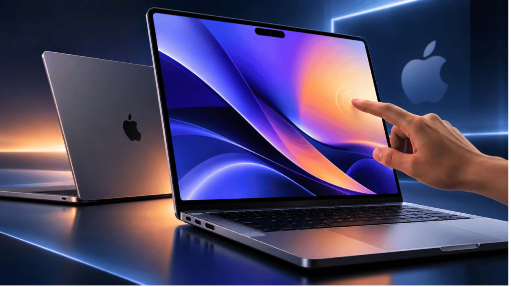 MacBook Pro touchscreen