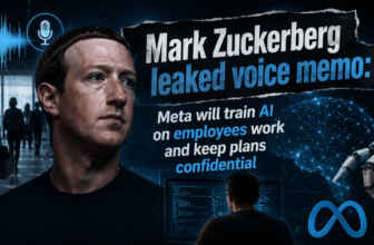 Mark Zuckerberg leaked voice memo Meta will train AI on employees work and keep plans confidential