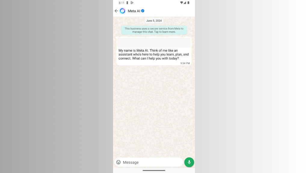 WhatsApp users can now send voice messages to MetaAI, but there's catch
