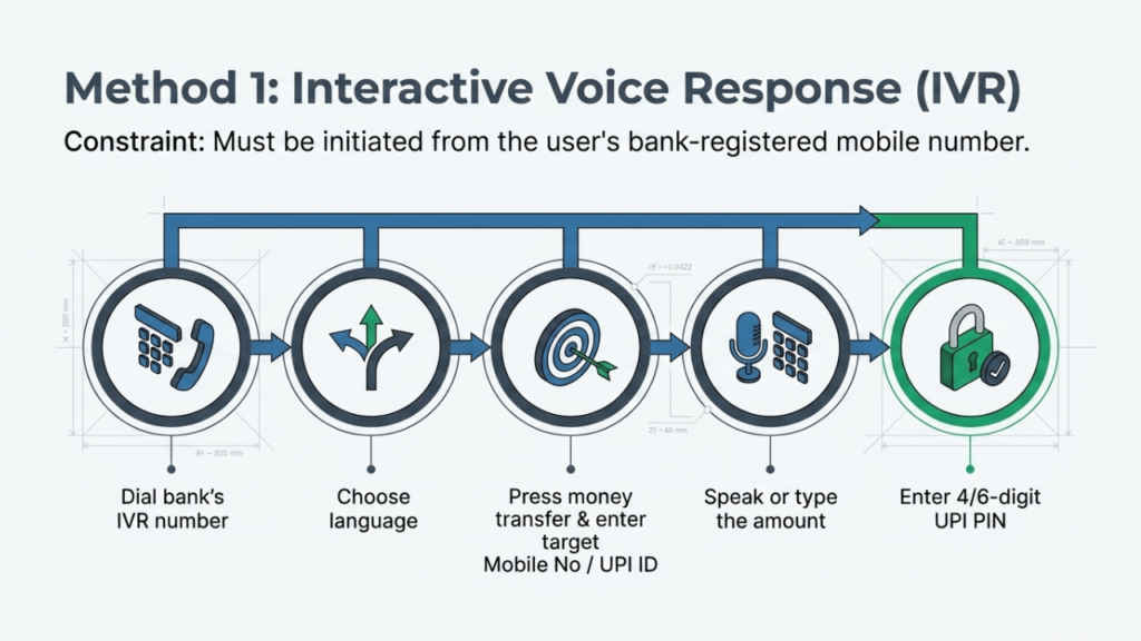 Method 1 Using Interactive Voice Response (IVR)