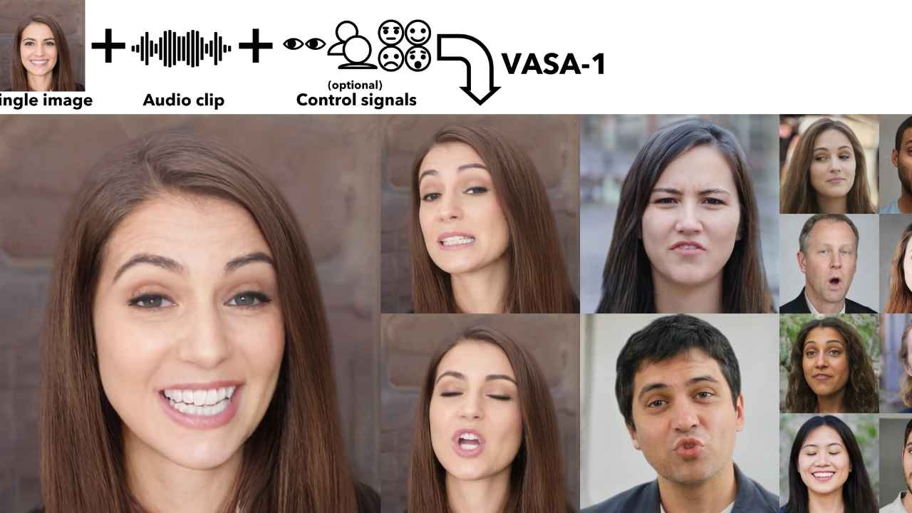 Microsoft కొత్త VASA-1 AI టెక్ తో మాములు ఫోటో అవుతుంది మాట్లాడే ఫోటో.!