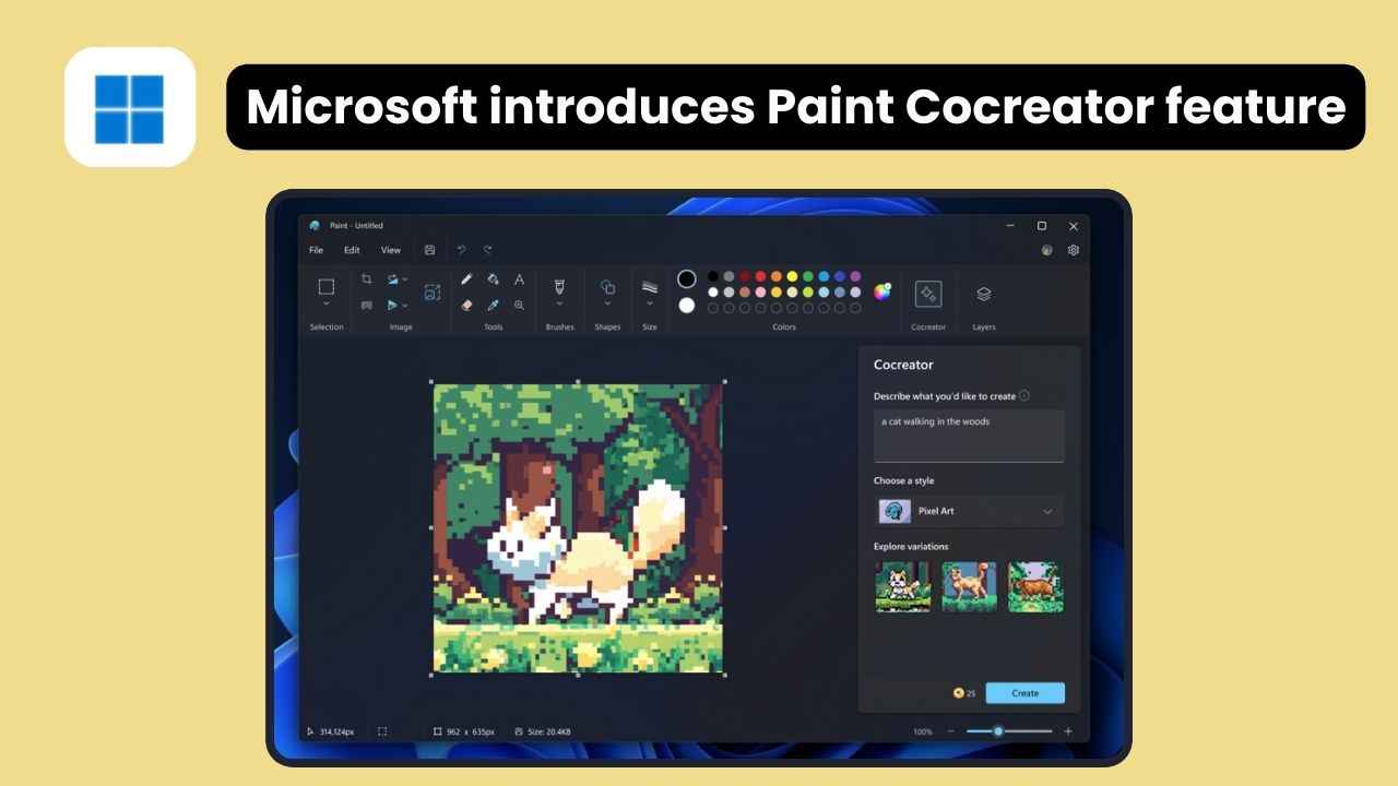 Microsoft Paint Will Use AI To Create Images With Text Inputs: Here’s How