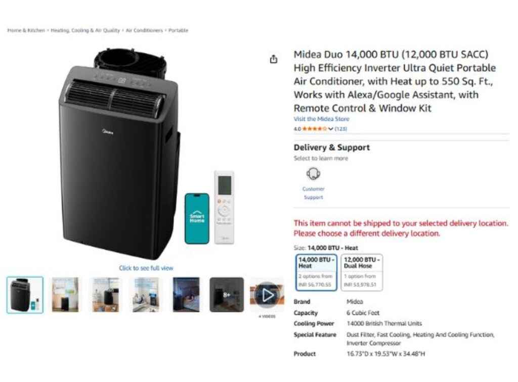 Midea Duo Portable AC