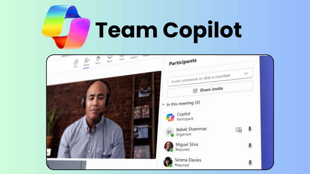 Microsoft unveils ‘Team Copilot’ AI assistant for enhanced collaboration: All you need to know