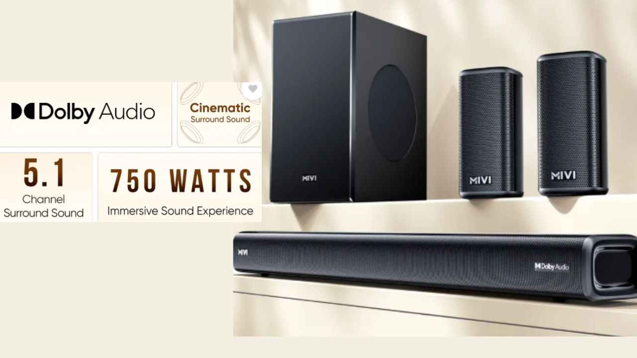 Mivi Fort H750 750w Soundbar: தீபாவளி சரவெடி ஆபர் ரூ,40,000 டிஸ்கவுண்ட் உடன் வெறும் ரூ,7,999 யில் வாங்கலாம்