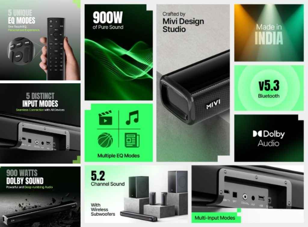 Mivi Superbars Dolby Soundbar