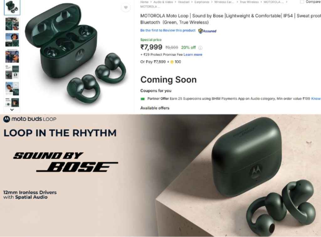 Moto Buds Loop Price and offers