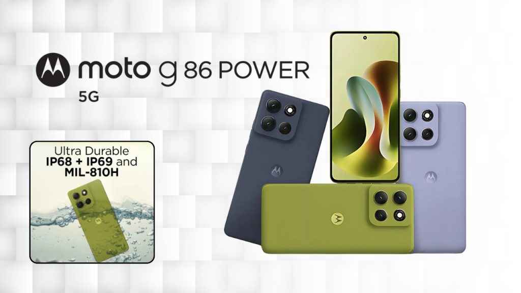 Moto G86 Power 5G launch announced in India