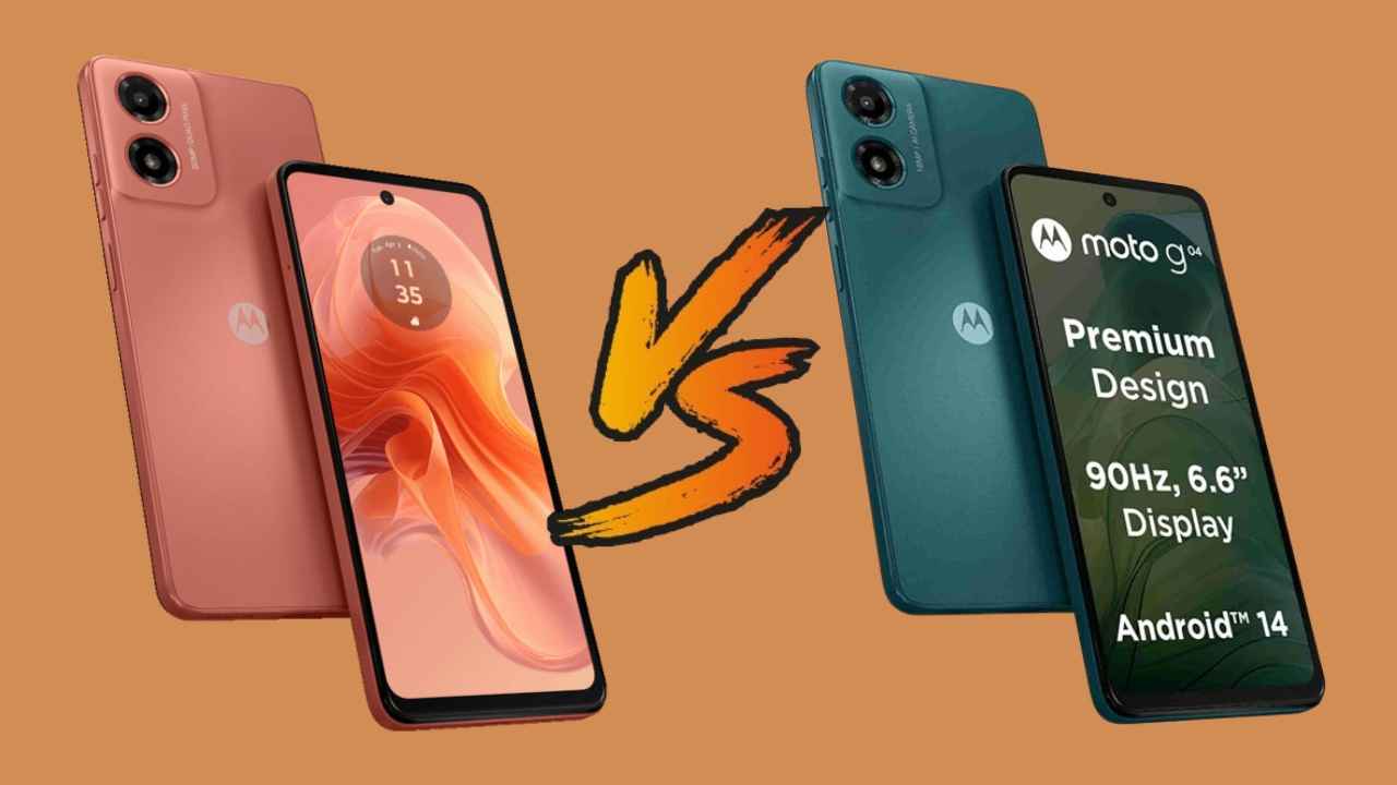 Smartphone under 7000: দাম এবং ডিজাইন Moto G04 এবং Moto G04s দুটি ফোনে এক, তাও ফিচারে এতটা পার্থক্য, জানুন কোনটা সেরা