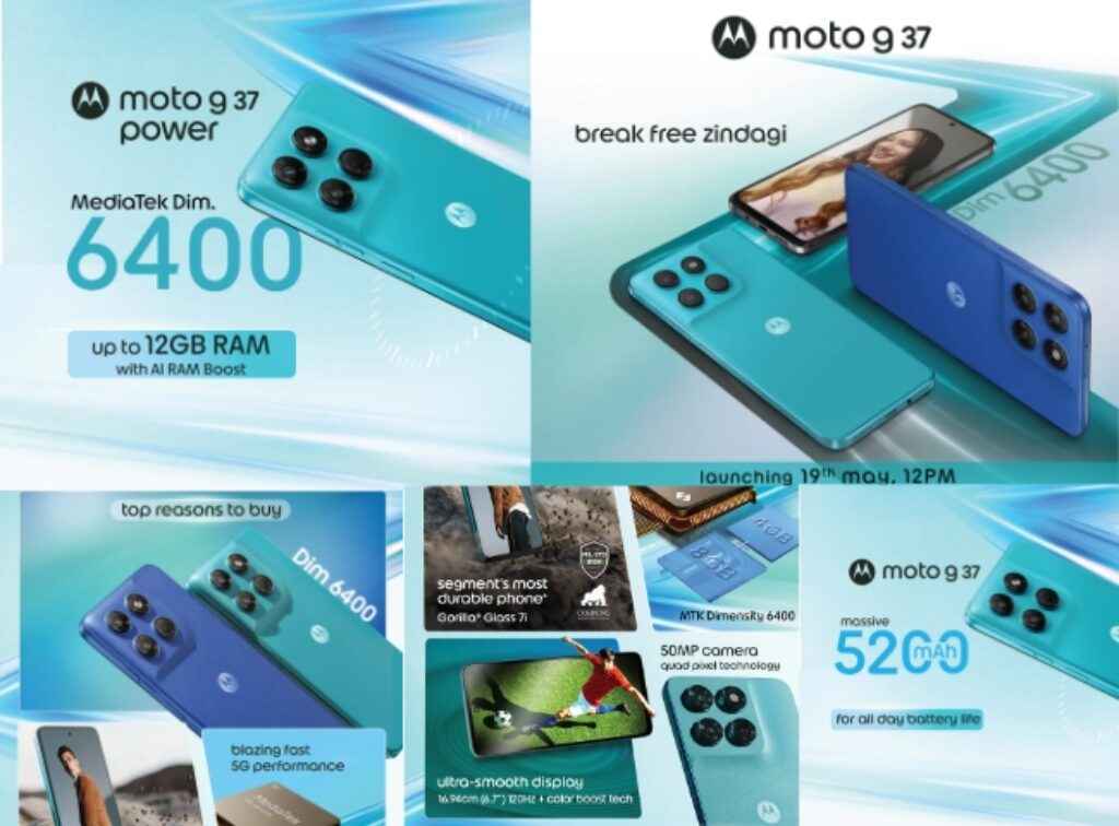 Moto G37 and G37 Power features