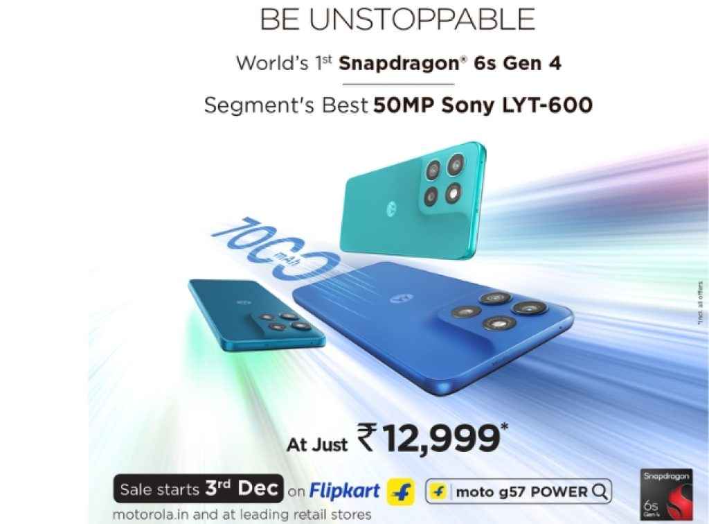 Moto G57 Power Price 