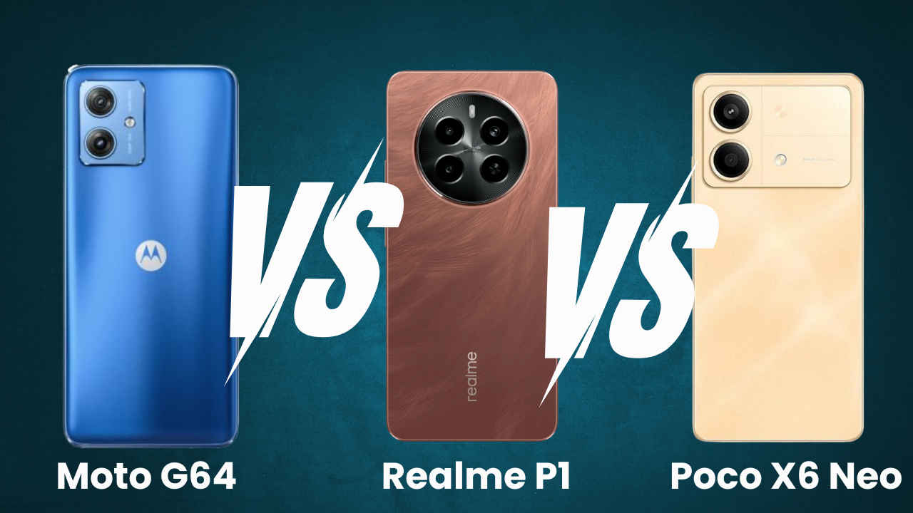 Moto G64 Vs Realme P1 Vs Poco X6 Neo : இந்த மூன்று பட்ஜெட் போனில் எது பெஸ்ட்