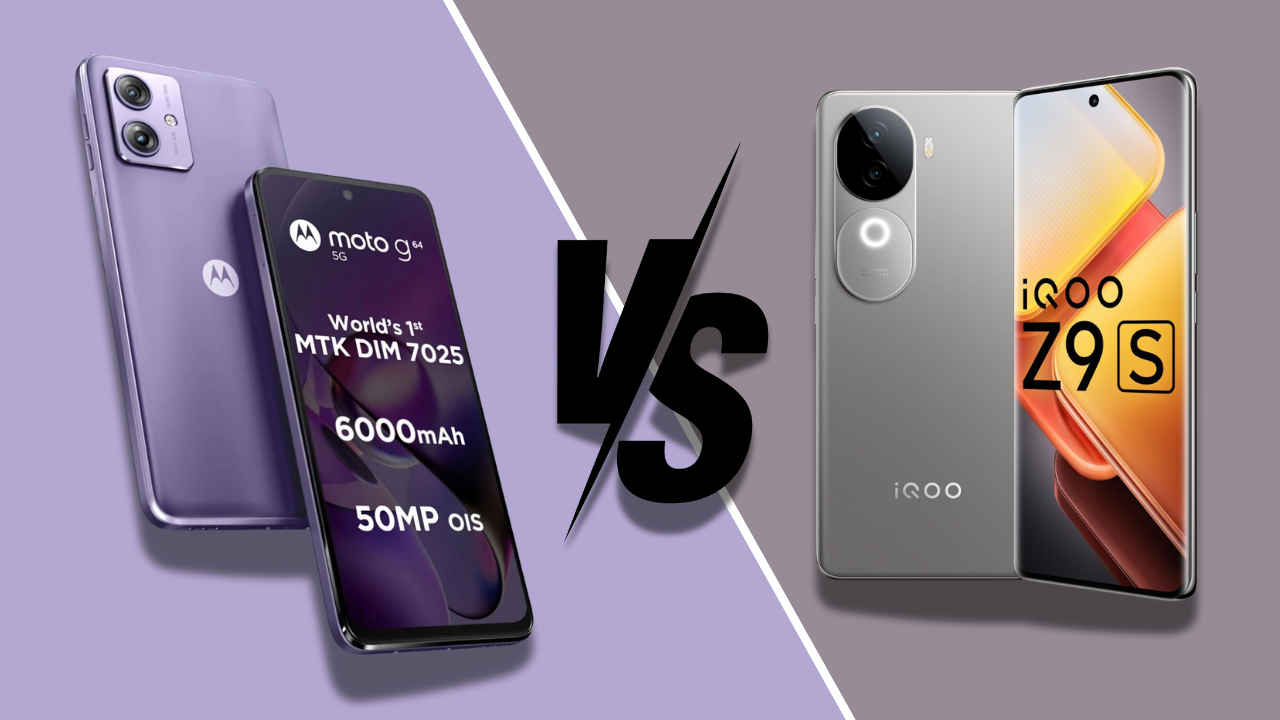 Moto G64 5G vs iQOO Z9s 5G: सस्ते 5G स्मार्टफोन की रेस में किसकी होगी जीत