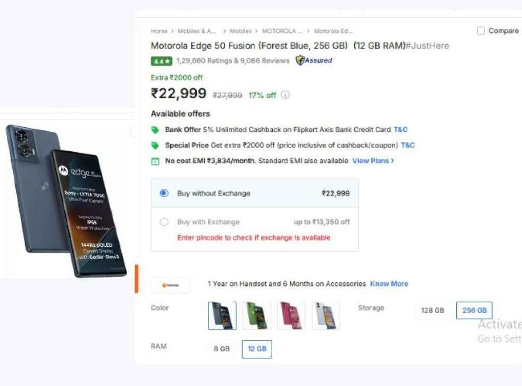 Motorola Edge 50 Fusion
