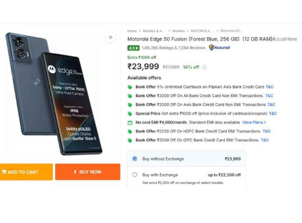 Motorola Edge 50 Fusion