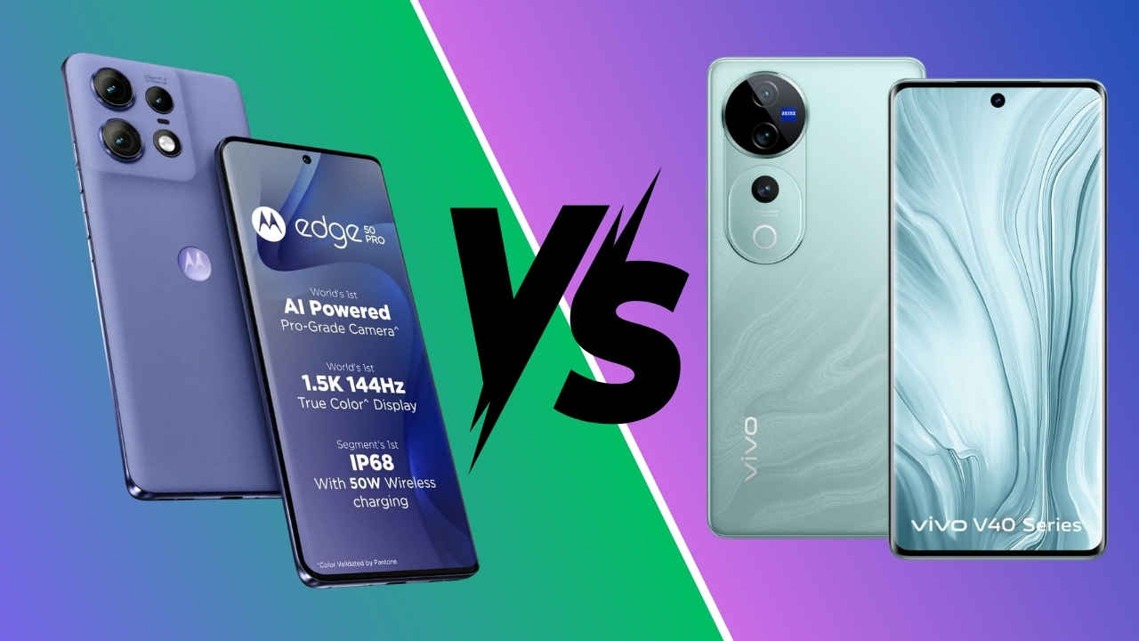 Motorola Edge 50 Pro VS Vivo V40: दोनों धुरंधरों में किस फोन का पलड़ा भारी, देखें दोनों की तुलना