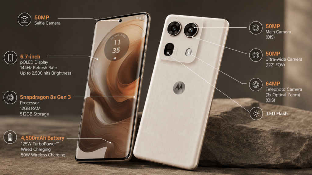 Motorola Edge 50 Ultra 5G specs