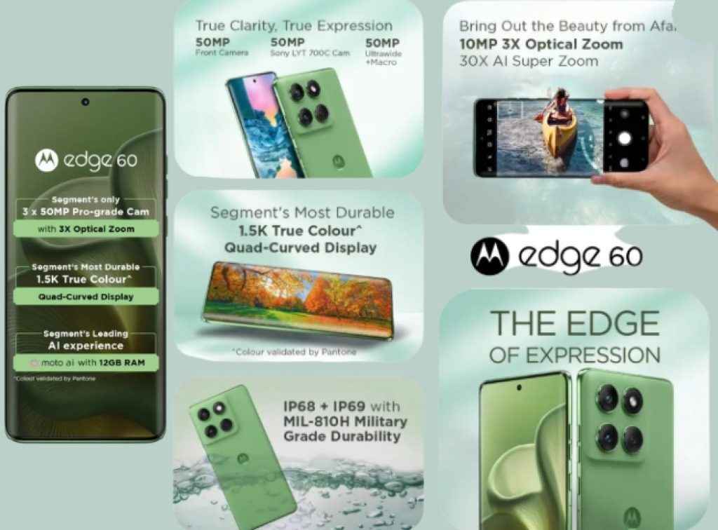 Motorola Edge 60 launched