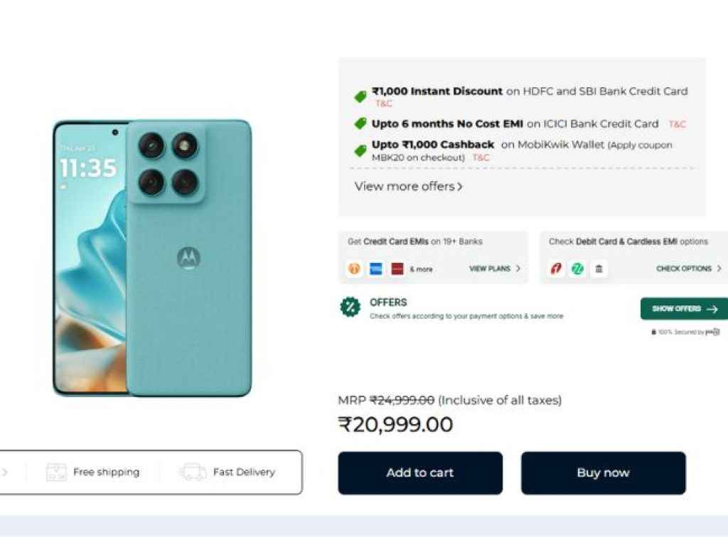 Motorola Edge 60 Fusion