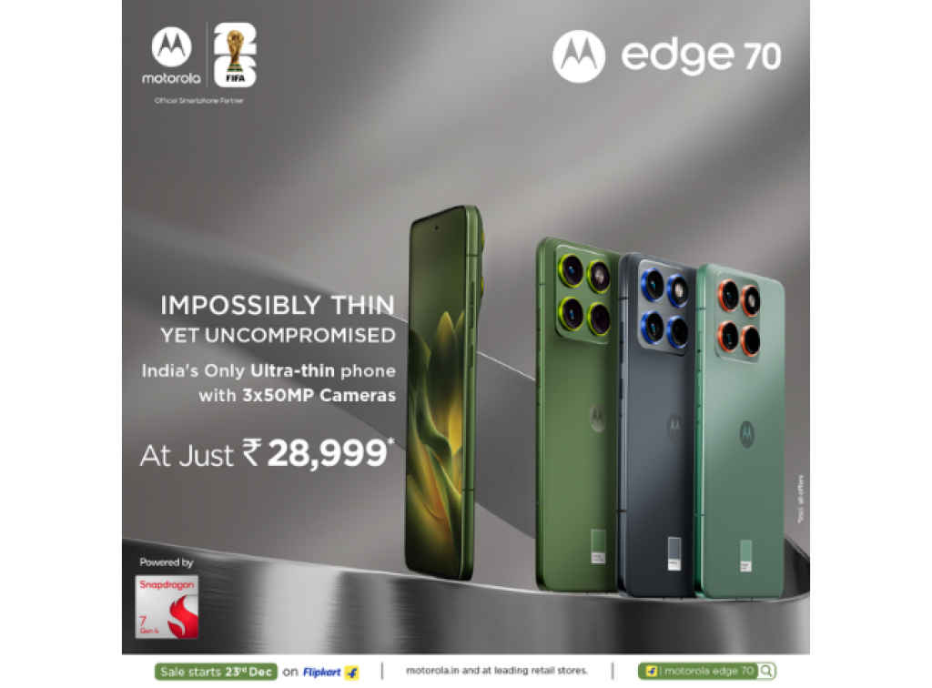 Motorola Edge 70 price in India