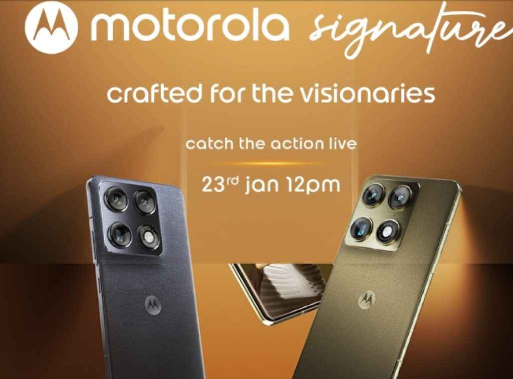 Motorola Signature India launch date confirmed