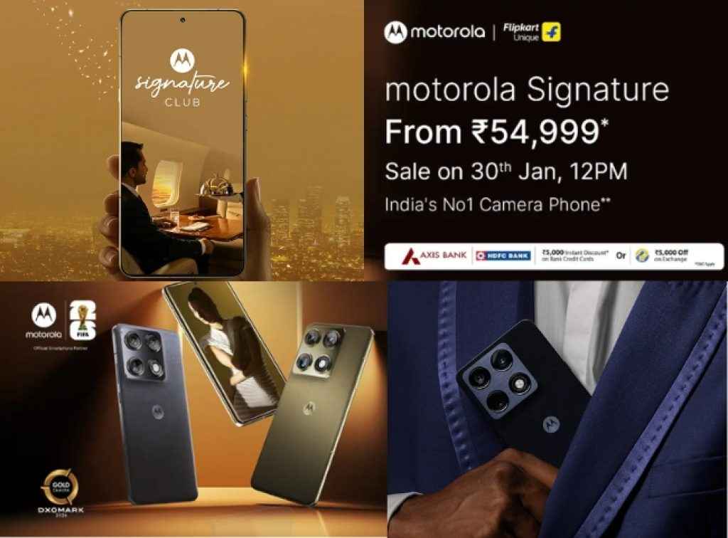 Motorola Signature india Price and features