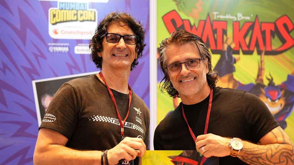 Mumbai Comic Con 2025 Tremblay Brothers Swat Kats