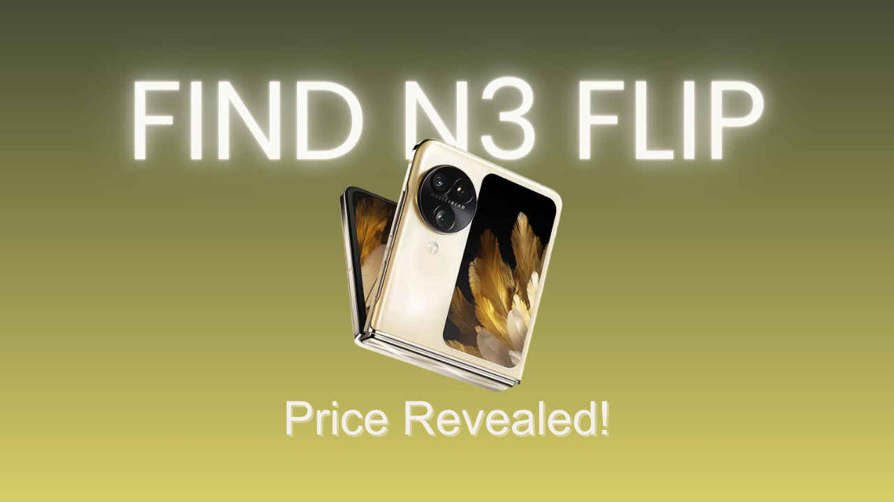 Oppo Find N3 Flip launching today in India, could be priced under ₹95K: Check out