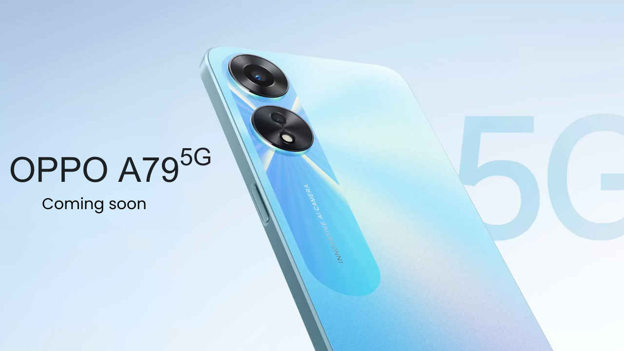 OPPO A79 5G smartphone with MediaTek 6020 processor launched: Price, specs