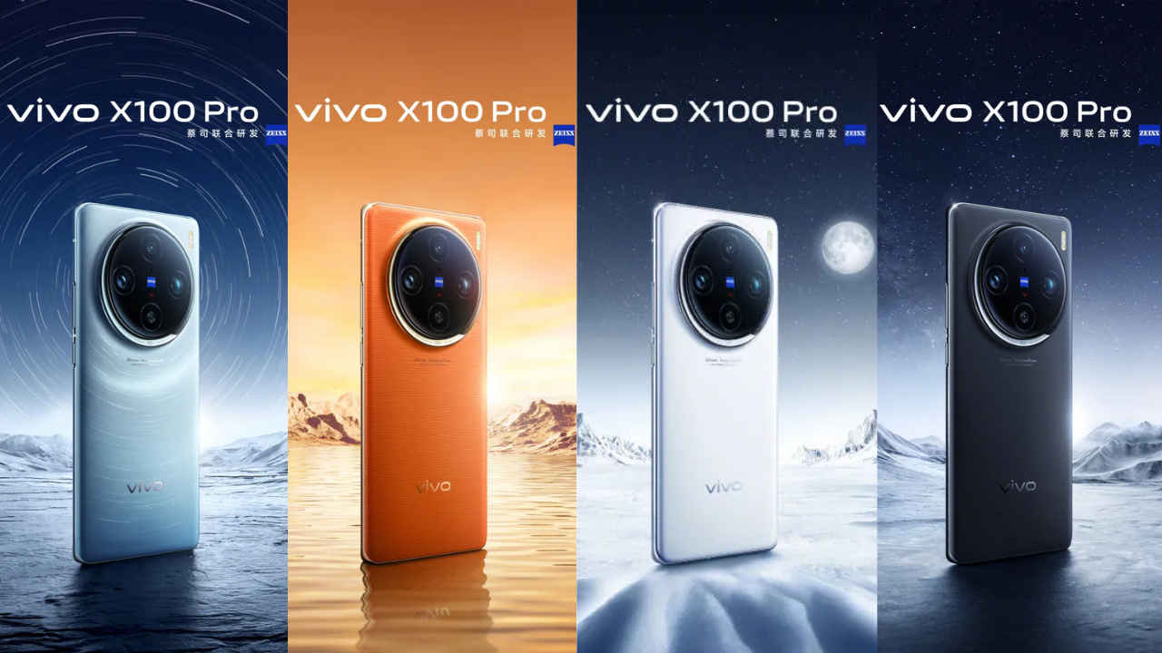 Vivo reveals X100 Pro’s various colours with different finishes on the back: Check out