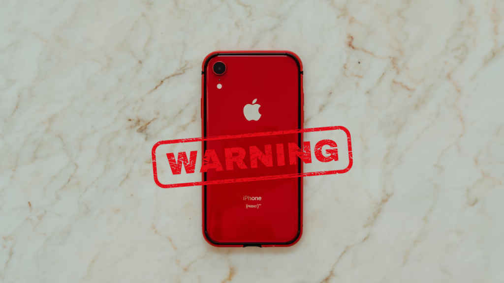 iPhone users security risk