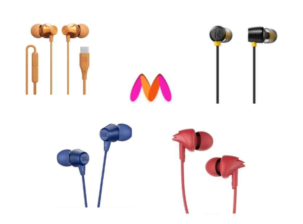 Myntra Earphone deals