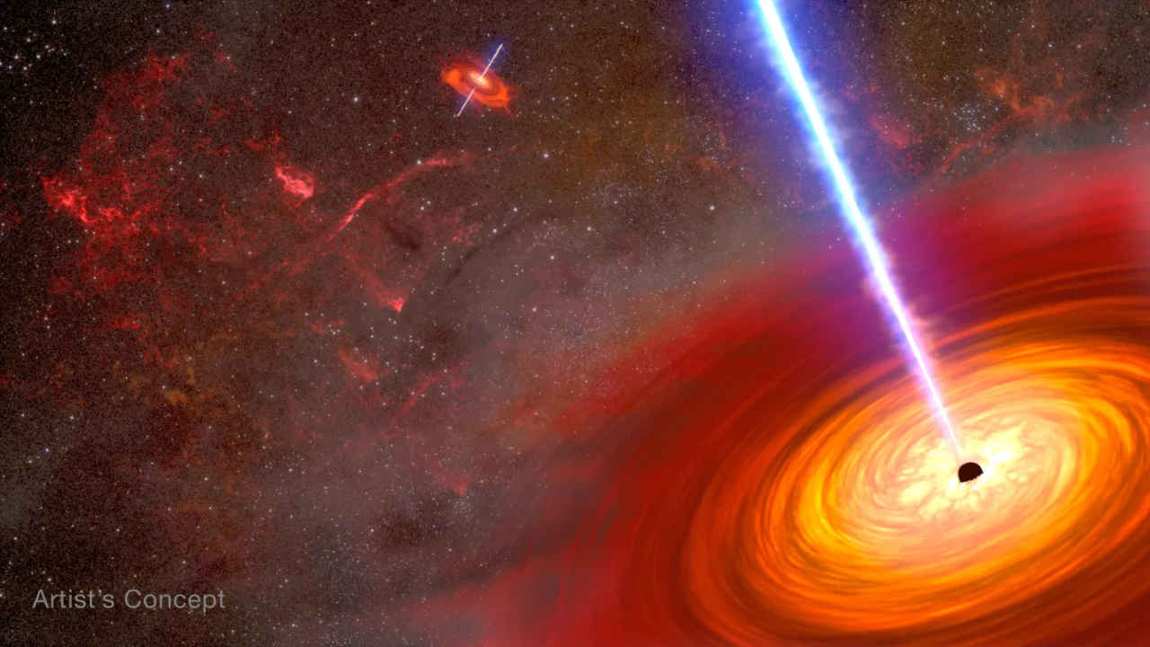 NASA discovers supermassive black hole duo using Hubble and Chandra