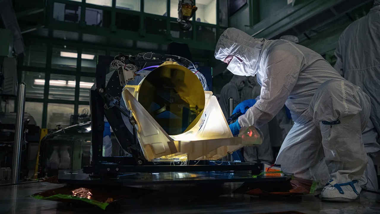 NASA unveils full-scale prototype telescope that aims to detect gravitational waves